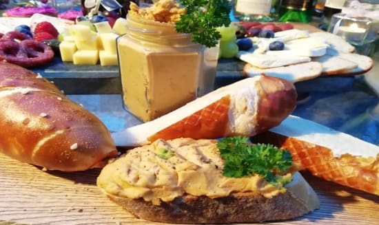 Kichererbsen – Aufstrich für Canapes