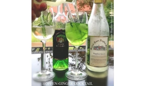 Hopfen-Ginger Cocktail