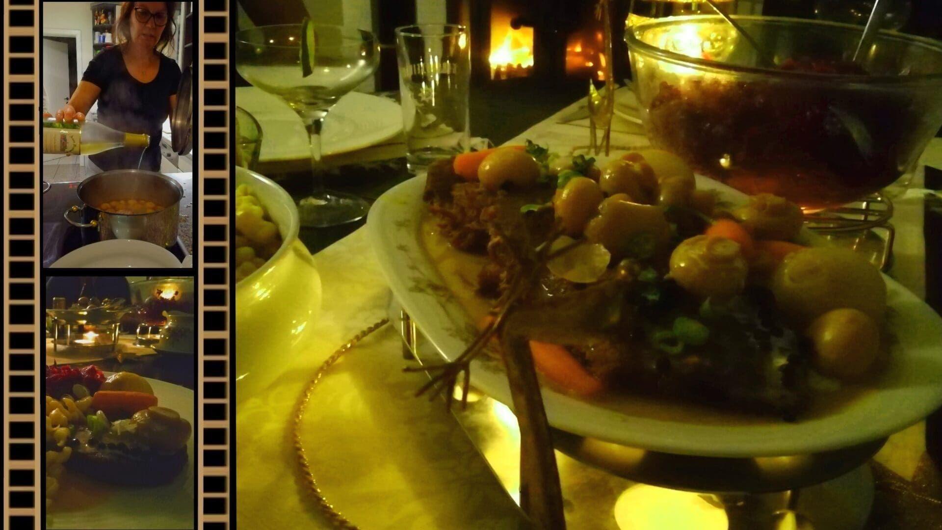 Sauerbraten mit Hopfen-Secco