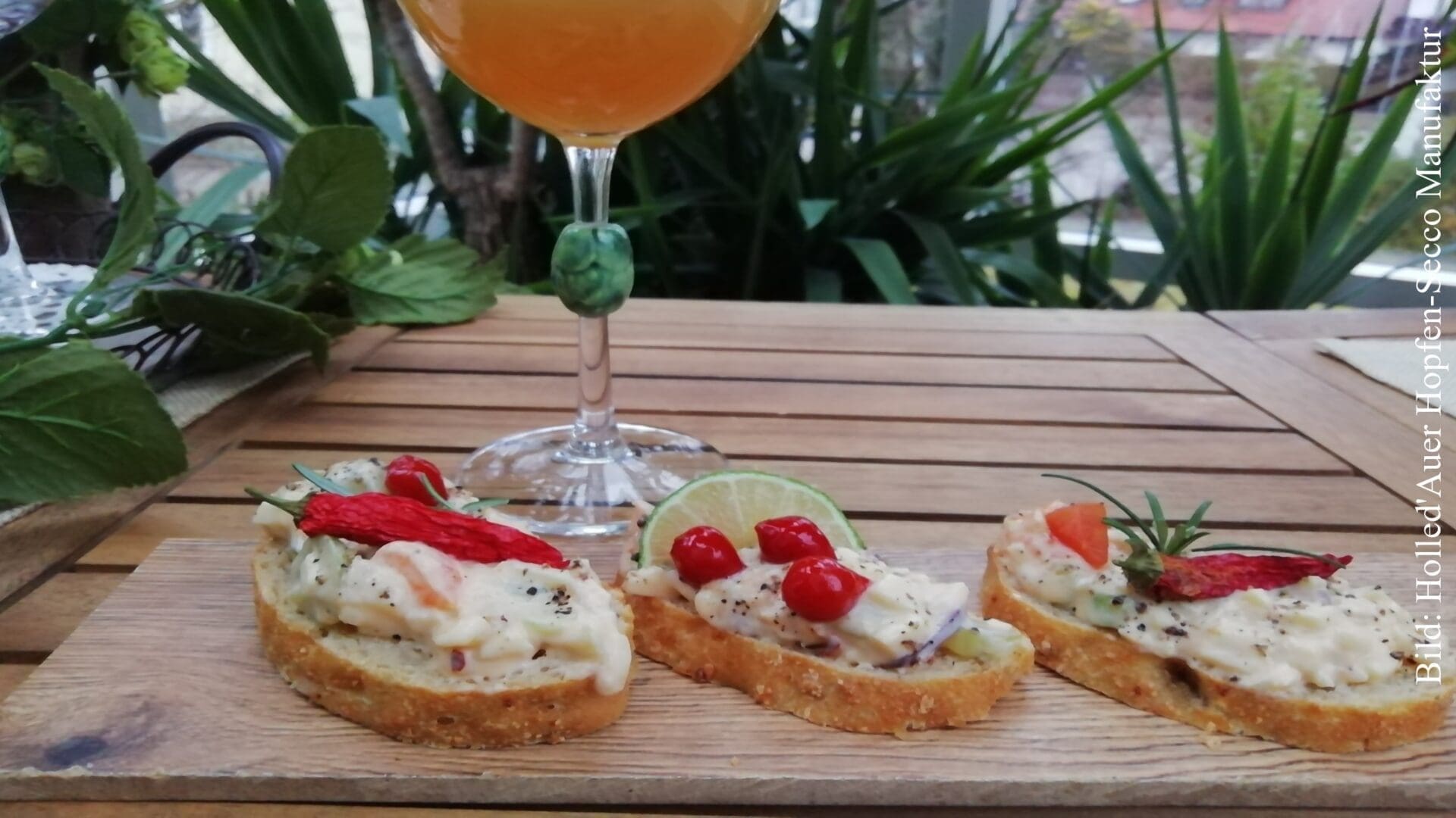 Chilli Aufstrich für Fingerfood