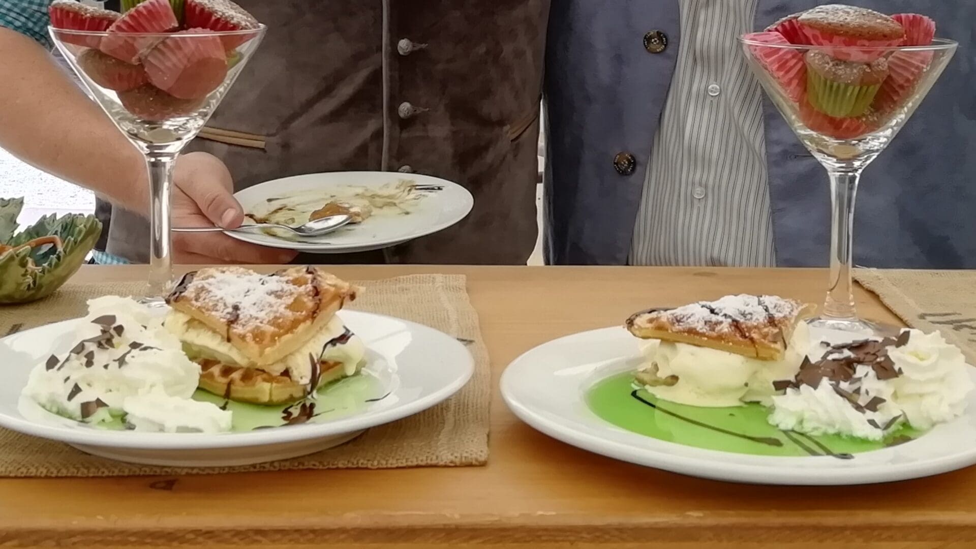 Hopfenselige Kokoswaffeln