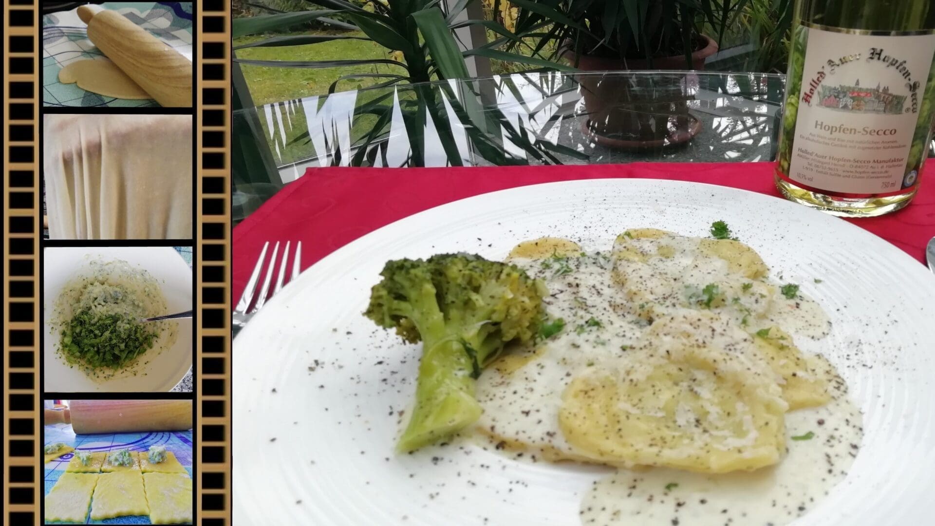 Gefüllte Hopfen-Secco Herzen