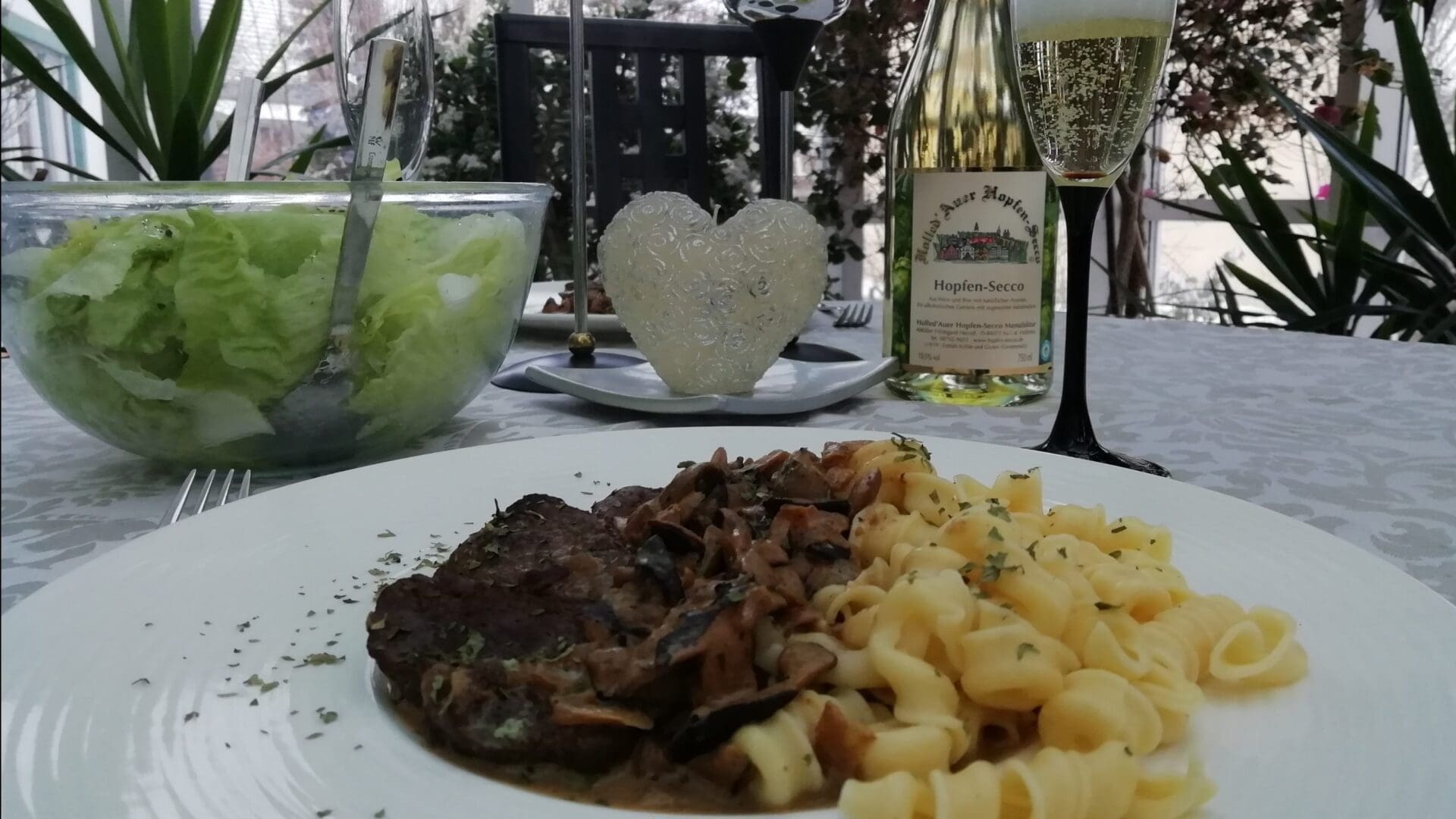 Rinderfilet mit Holled’Auer Hopfen-Secco